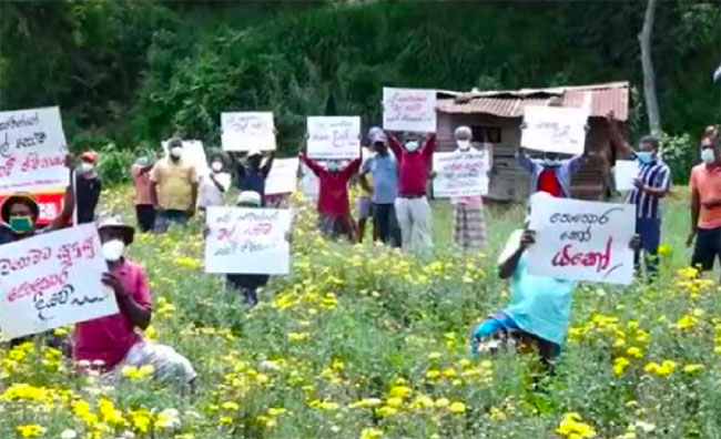 farmers protest