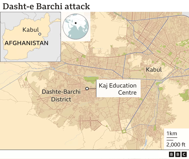 map kabul